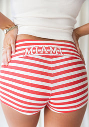Miami University Stripe Shorts