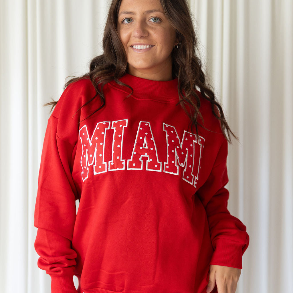 Miami University Marquee Mockneck