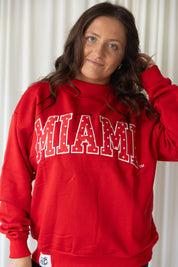 Miami University Marquee Mockneck