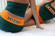 Miami Gameday Foldover Shorts