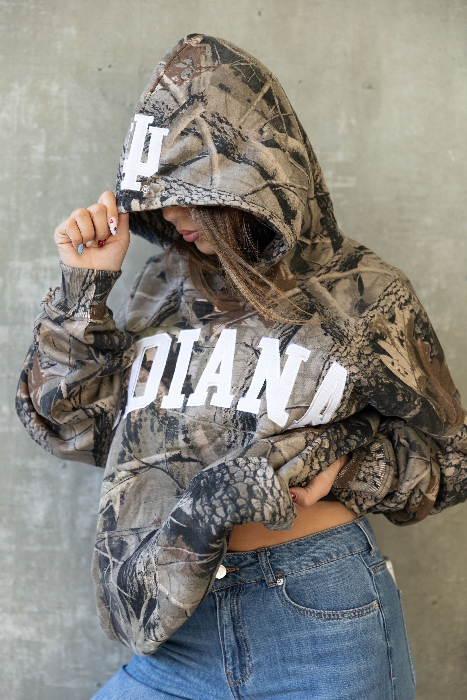 Indiana Camo Hoodie