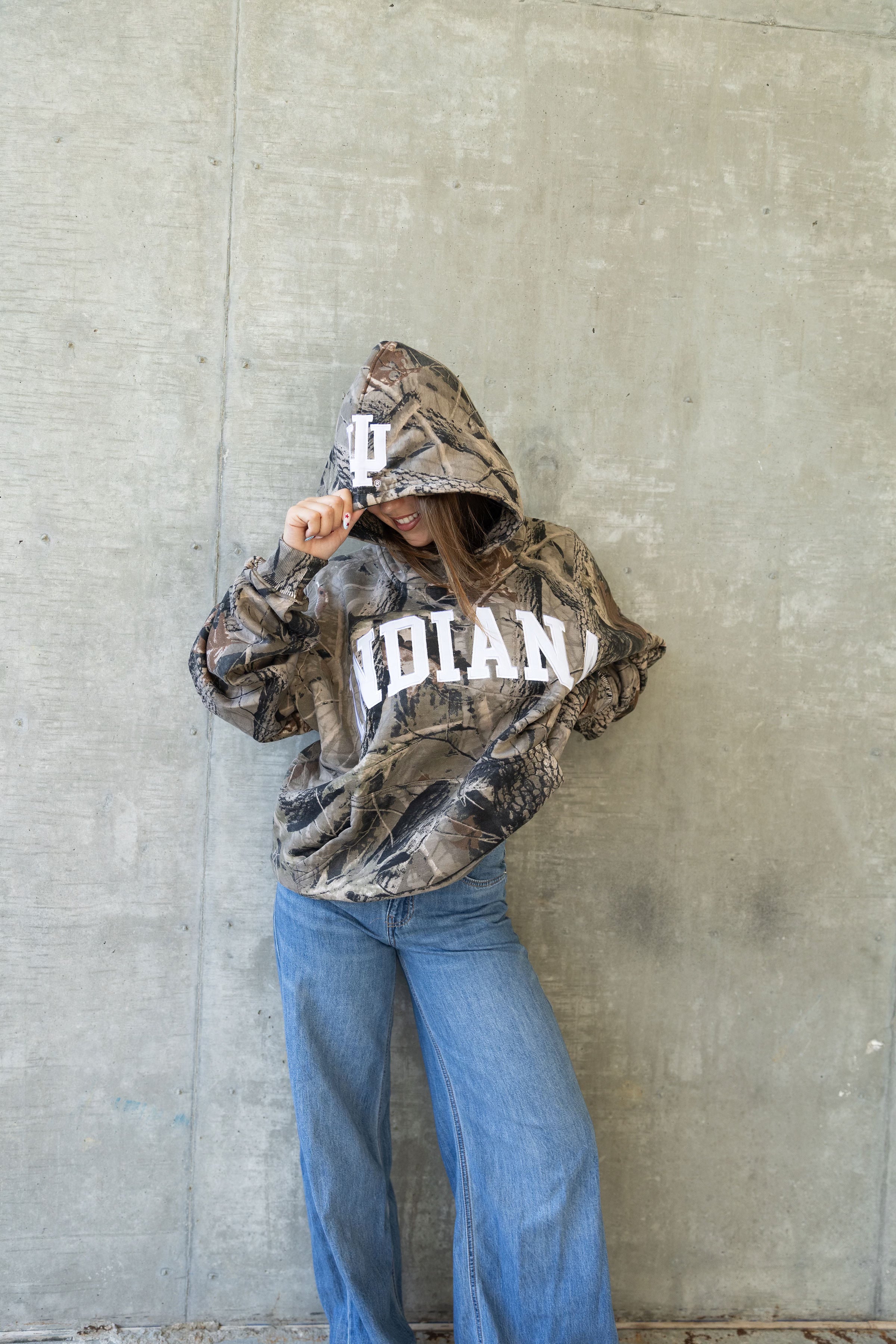 Indiana Camo Hoodie