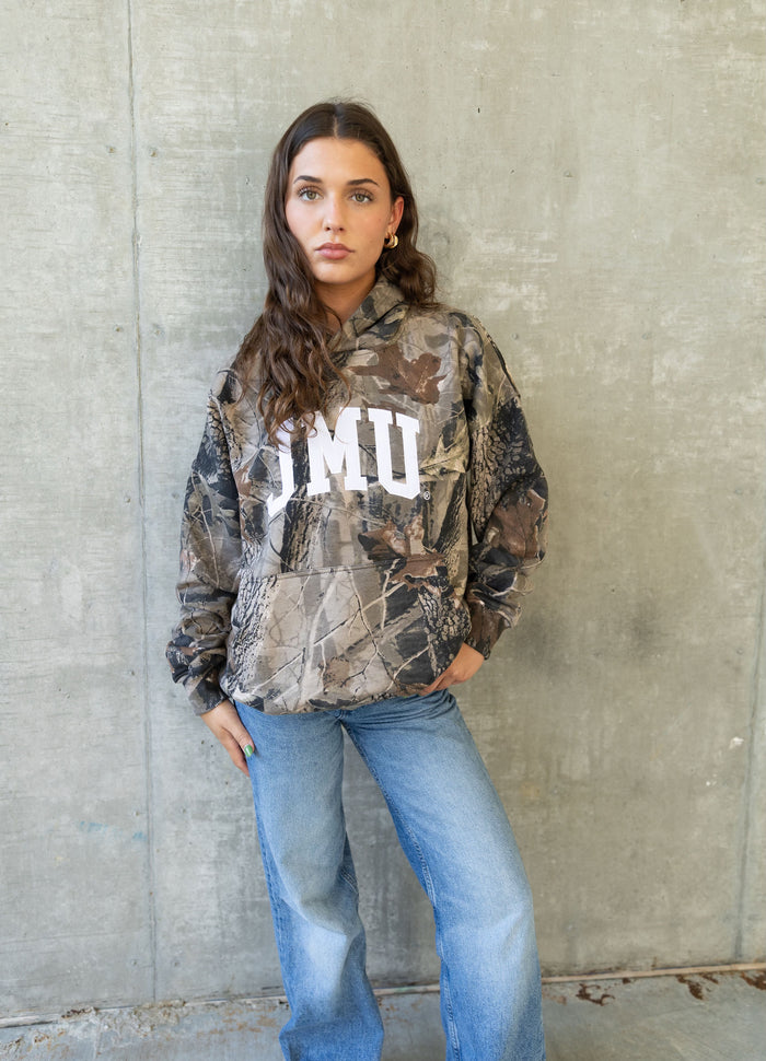 JMU Camo Hoodie