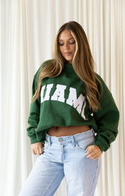 Miami Palm Mockneck