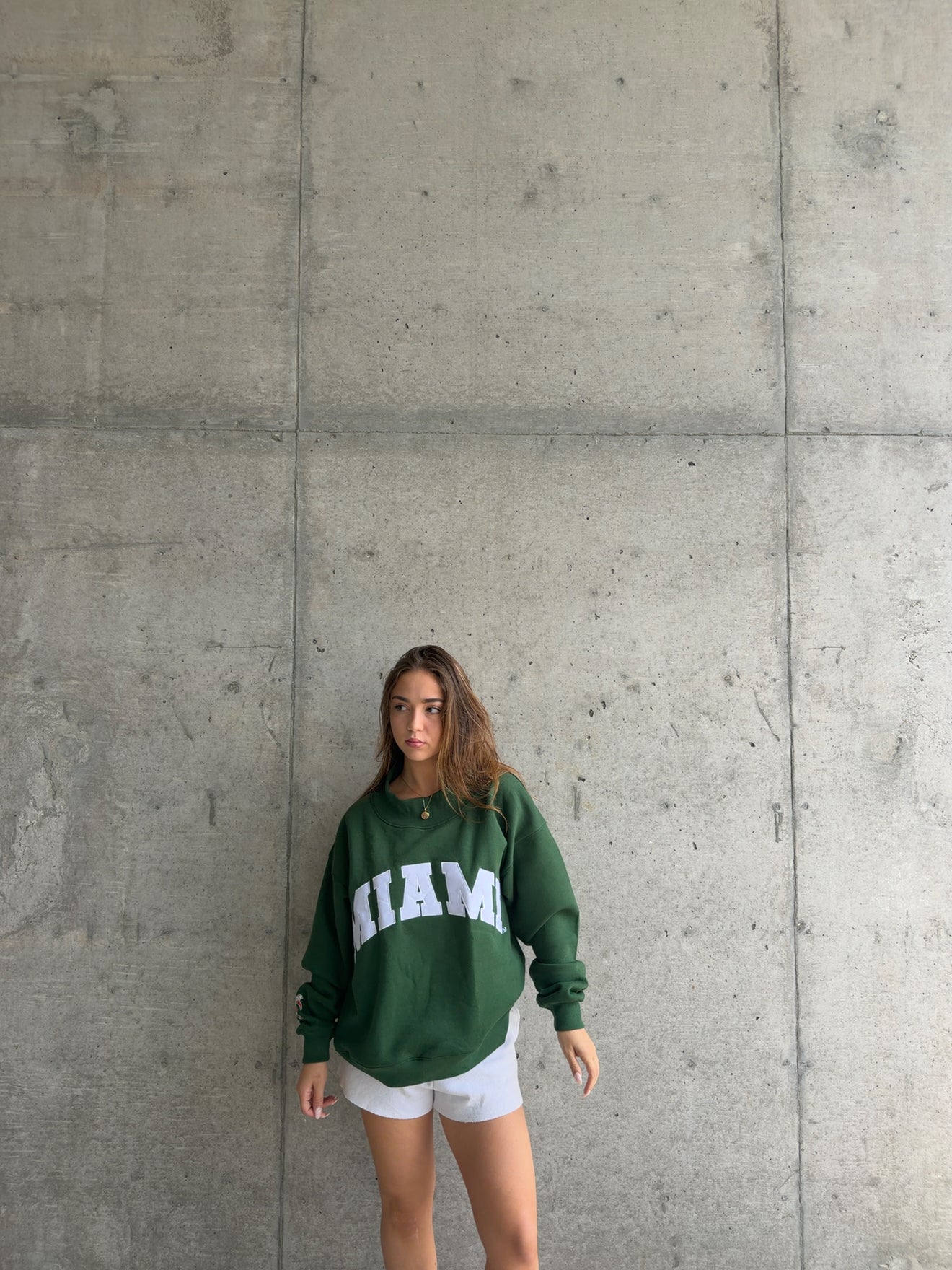 Miami Palm Mockneck