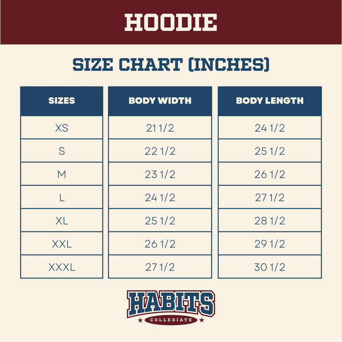 Size Guide