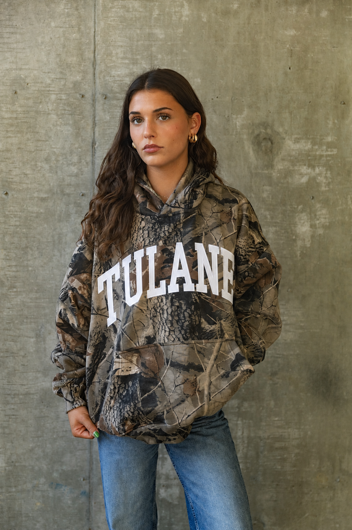 Tulane Camo Hoodie