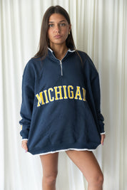 University of Michigan Clubhouse Pullover