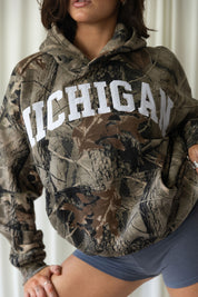 University of Michigan Camo Hoodie