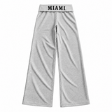 Miami Foldover Wide Leg Pants (Pre-Order)