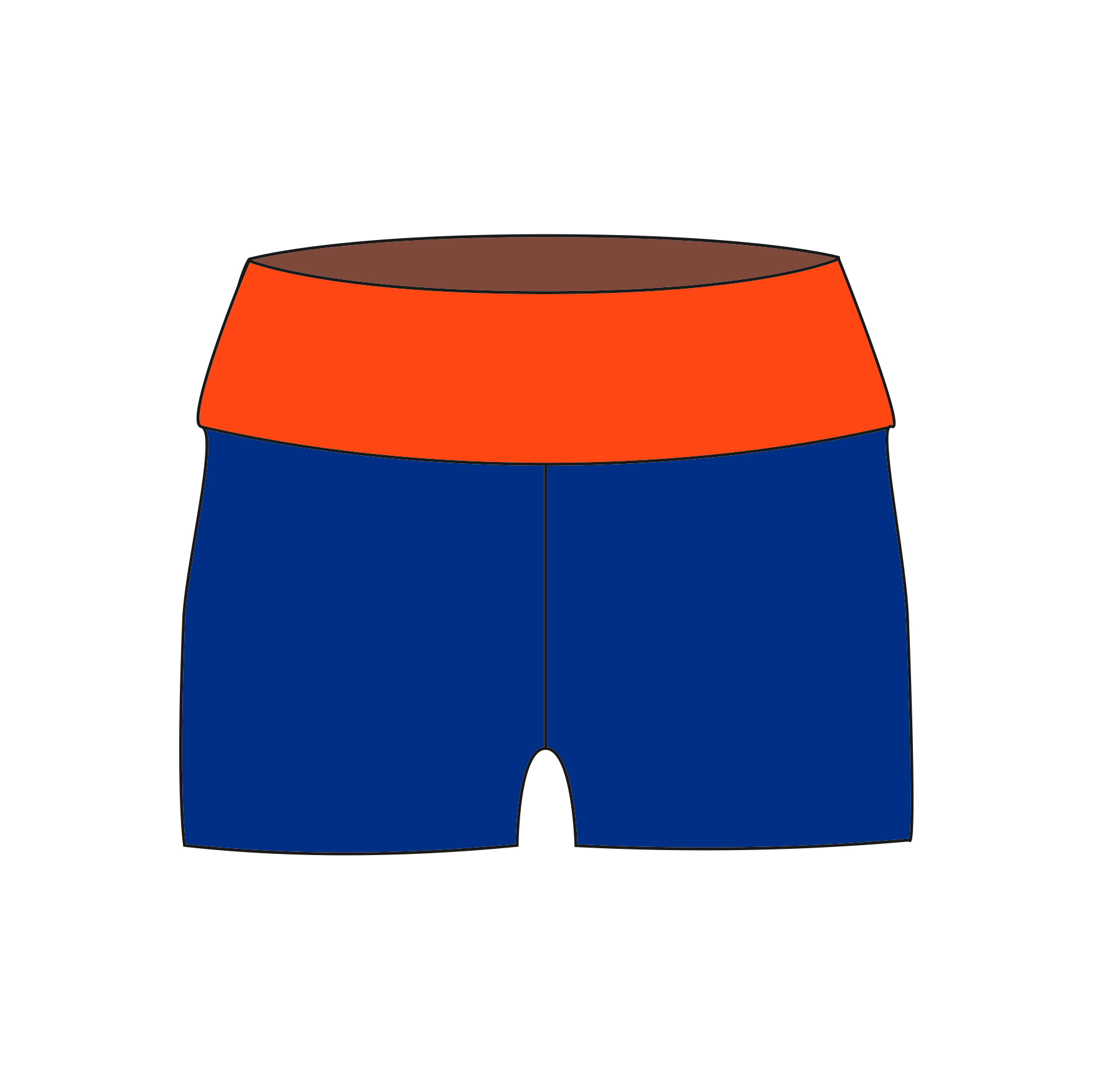 Florida Foldover Shorts