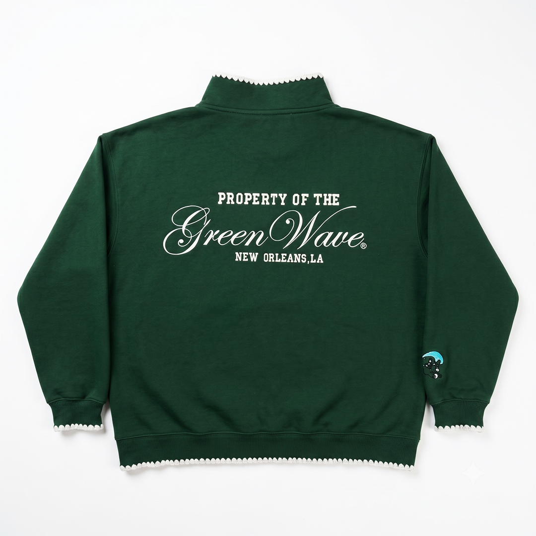 Tulane Stadium Quarter Zip