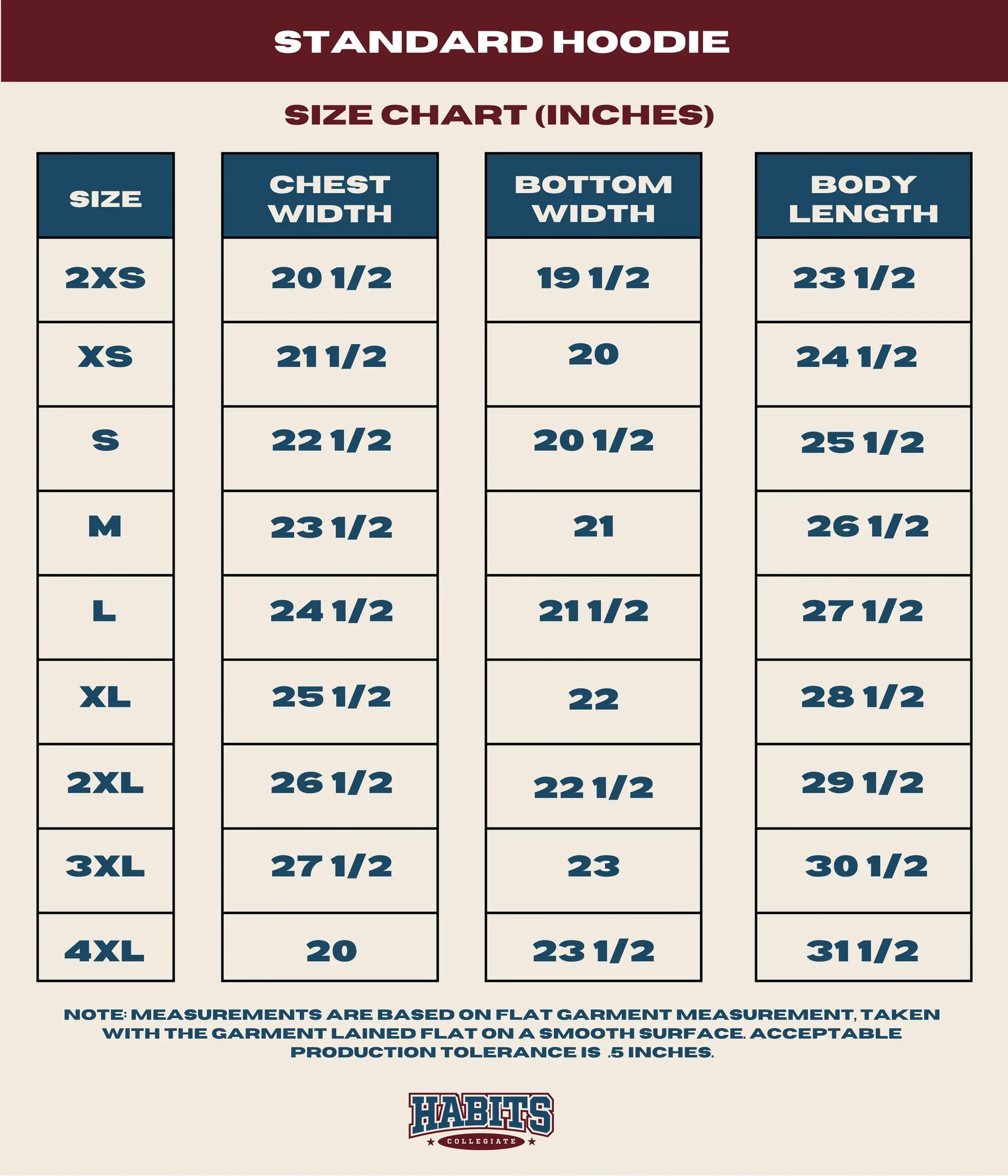 Size Guide